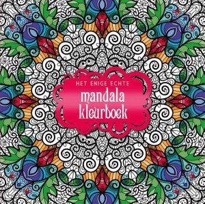 Het enige echt mandala kleurboek cover